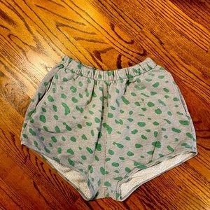 Clare V sweatshorts.